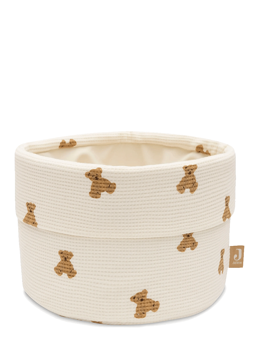Jollein - Changing Table Basket - skötbordsförvaring - mini teddy bear - 1