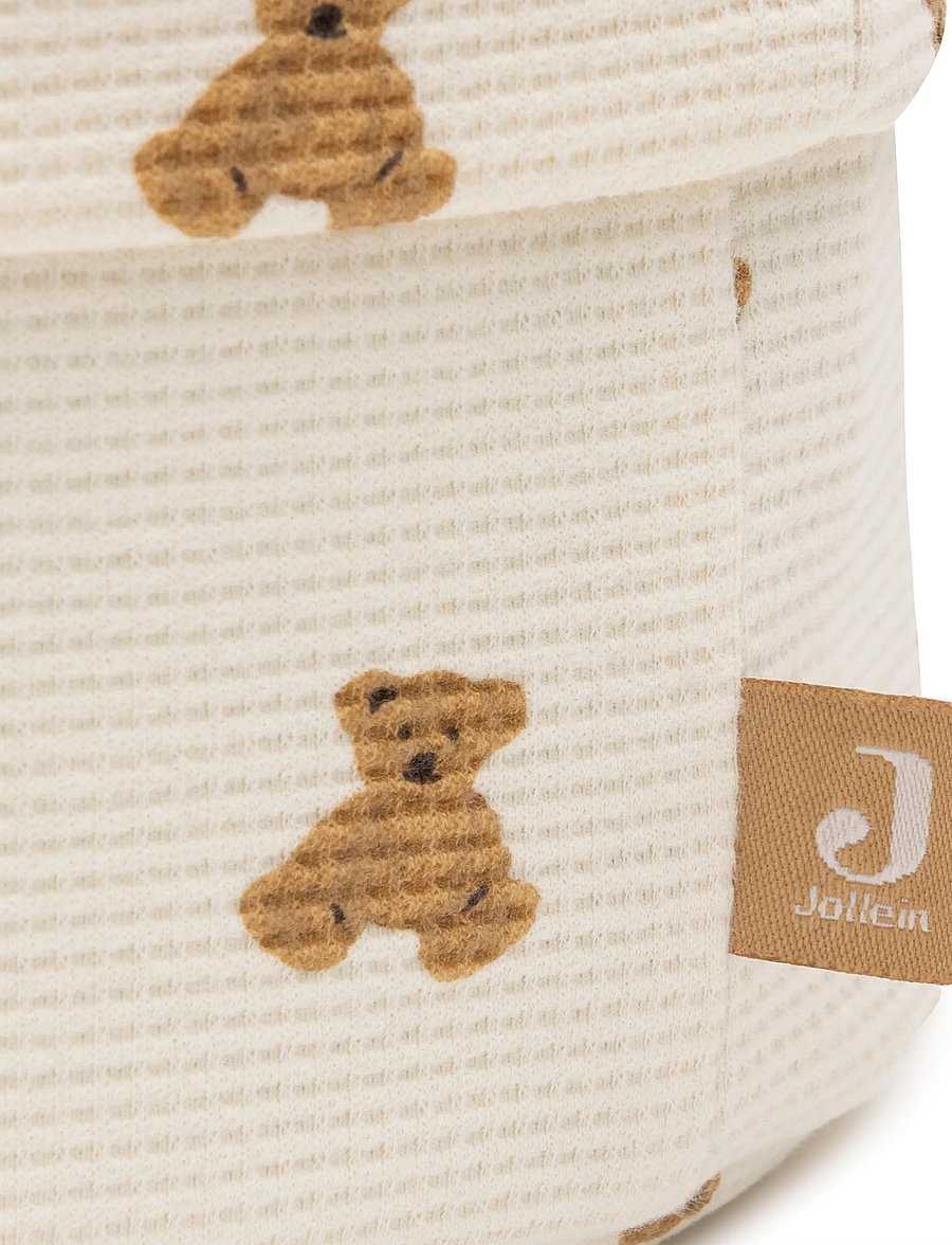 Jollein - Changing Table Basket - skötbordsförvaring - mini teddy bear - 2
