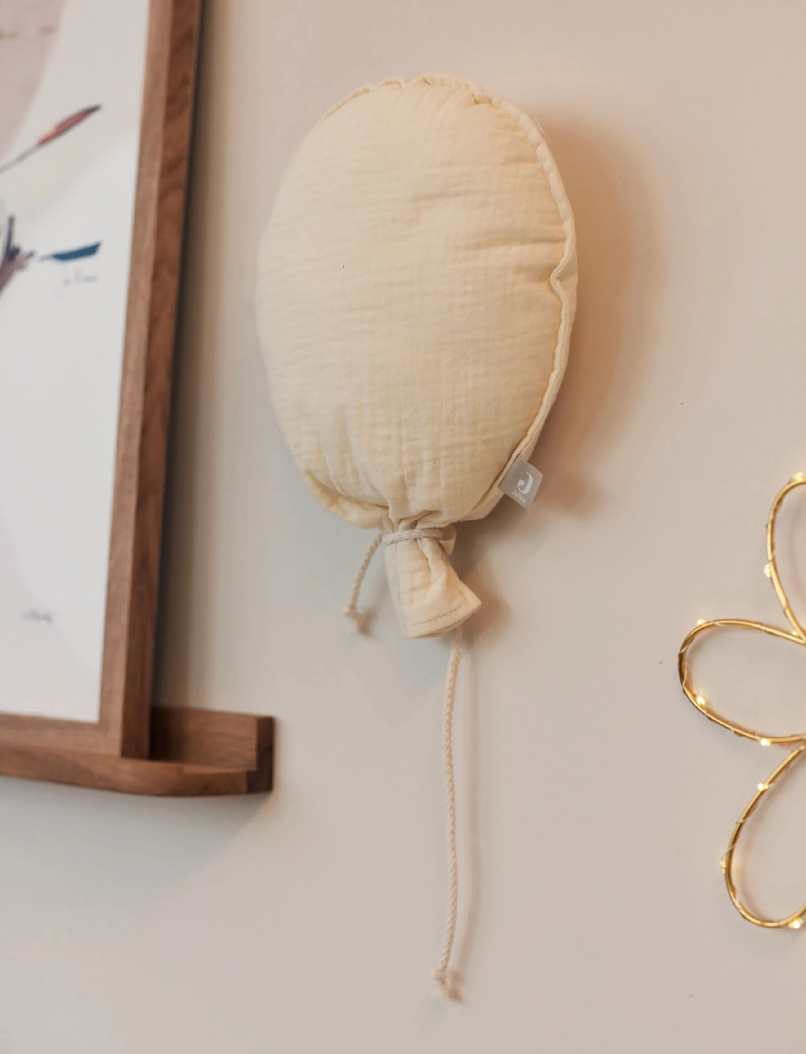 Jollein Ballon - Party Collection, 30X25, Cream, Indretning Til Børn > Puder, Børn