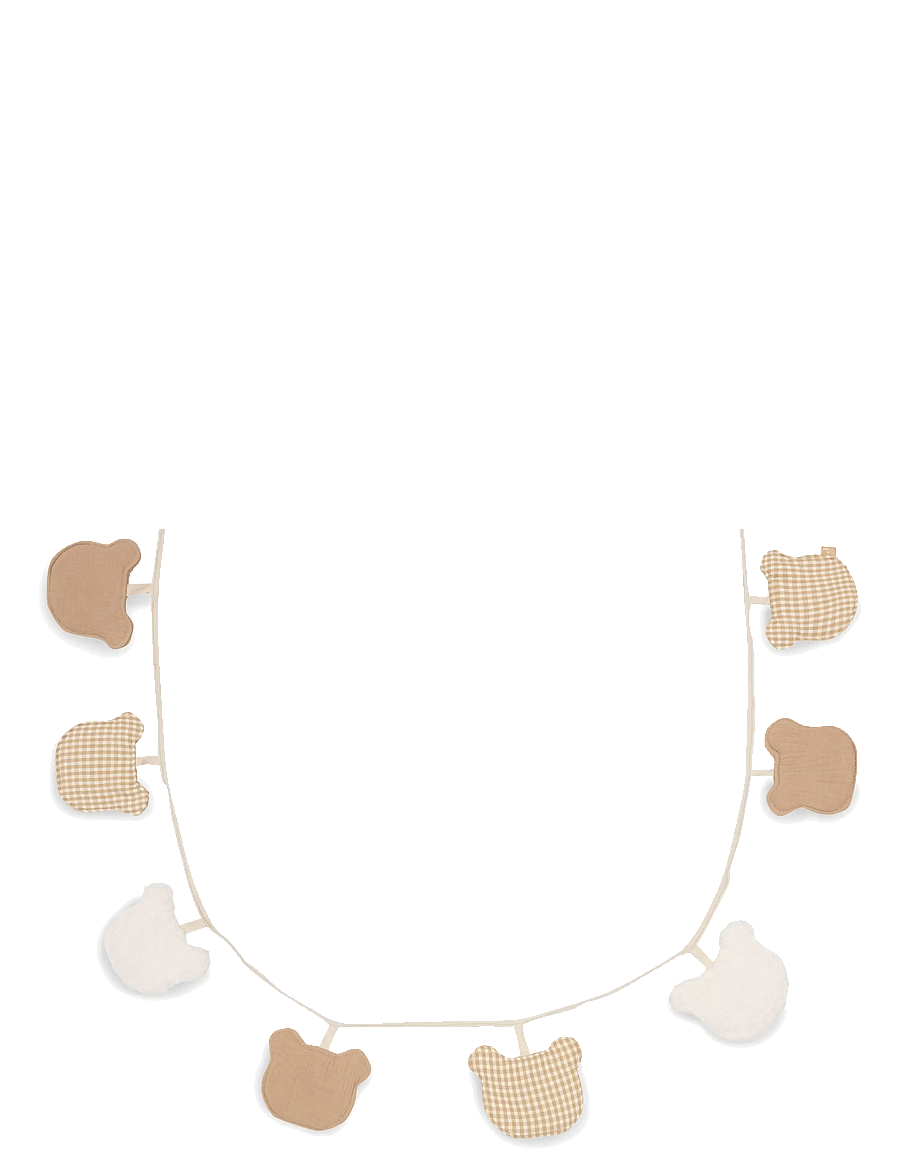 Jollein - Flag line - Muslin - wand-deko - teddy bear - 0