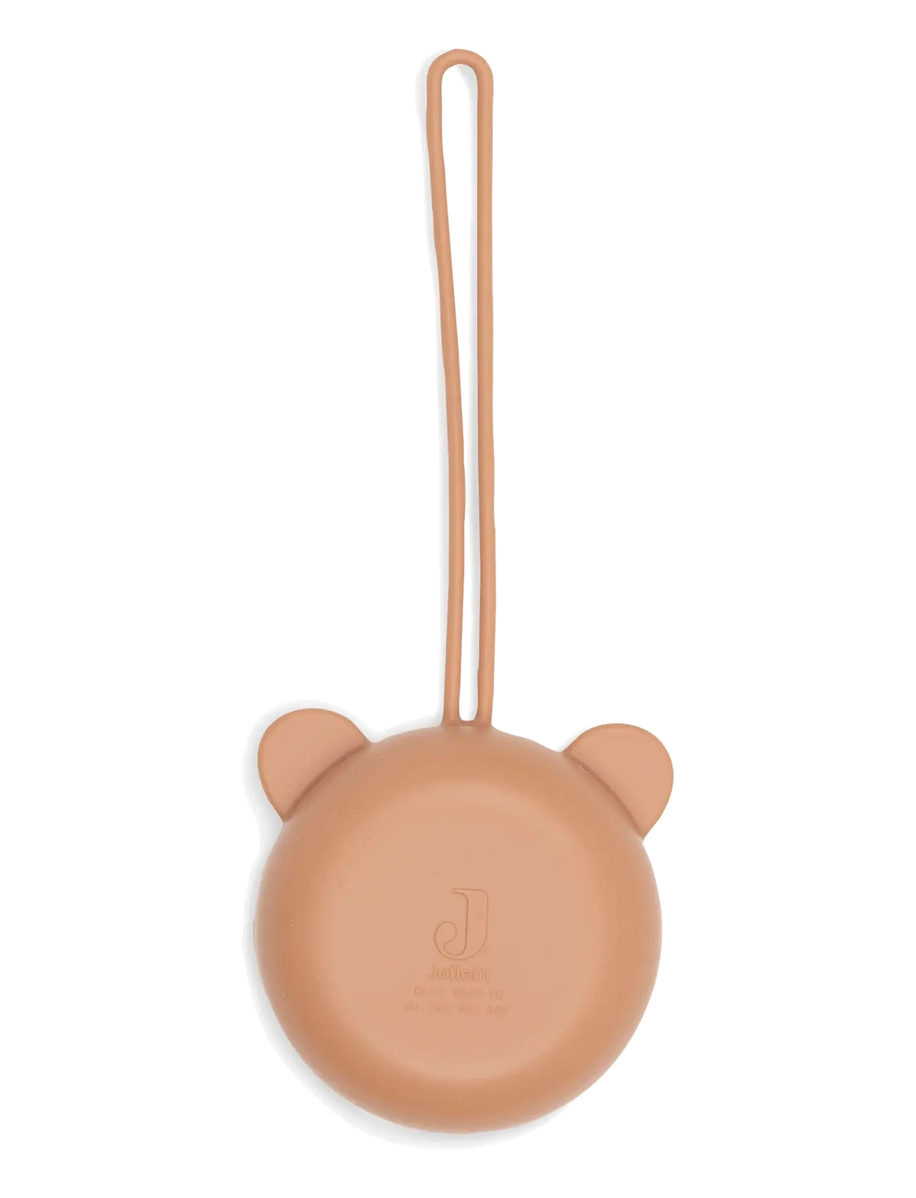 Jollein - Silicone Pacifier Case - kinderwagen-accessoires - light terra - 2