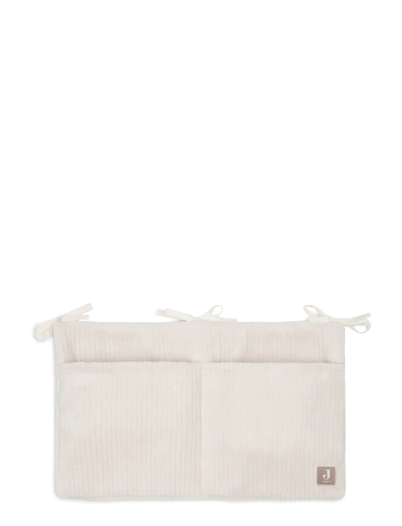 Jollein Playpen Storage Bag Organizer - Cloudy Rib - Jollein - OATMEAL / cream