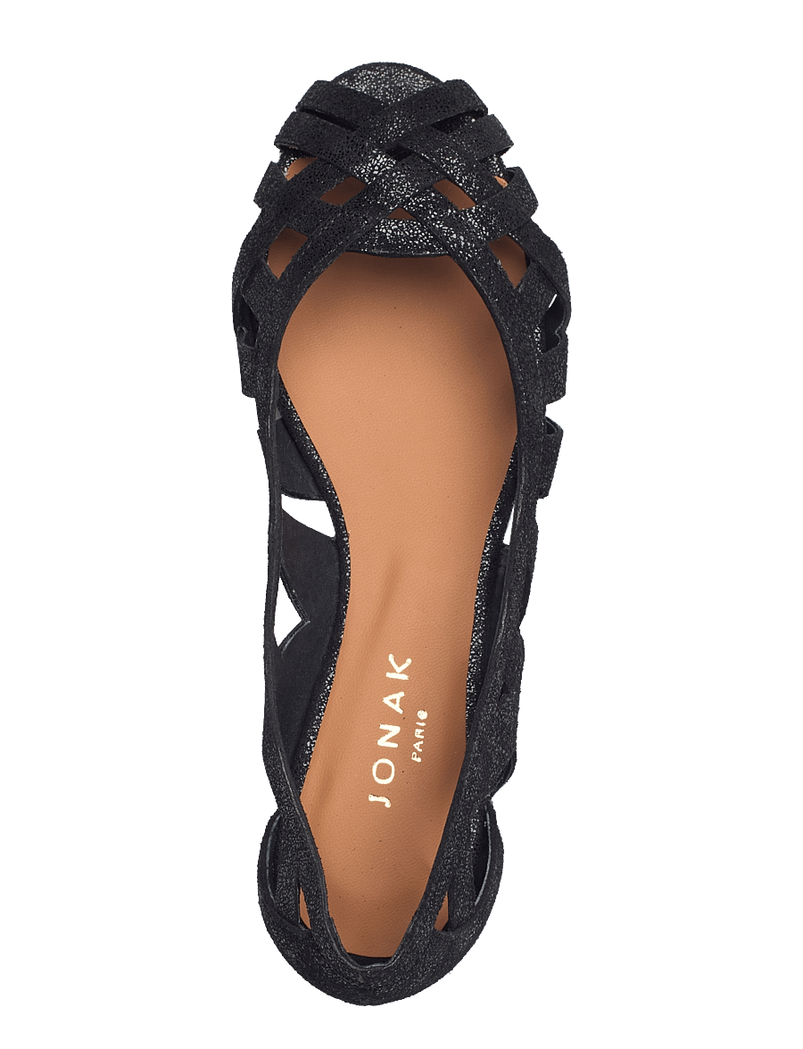 Jonak Paris - 264-DERAY CROUTE LAMINEE - ballerinaskor - black - 4