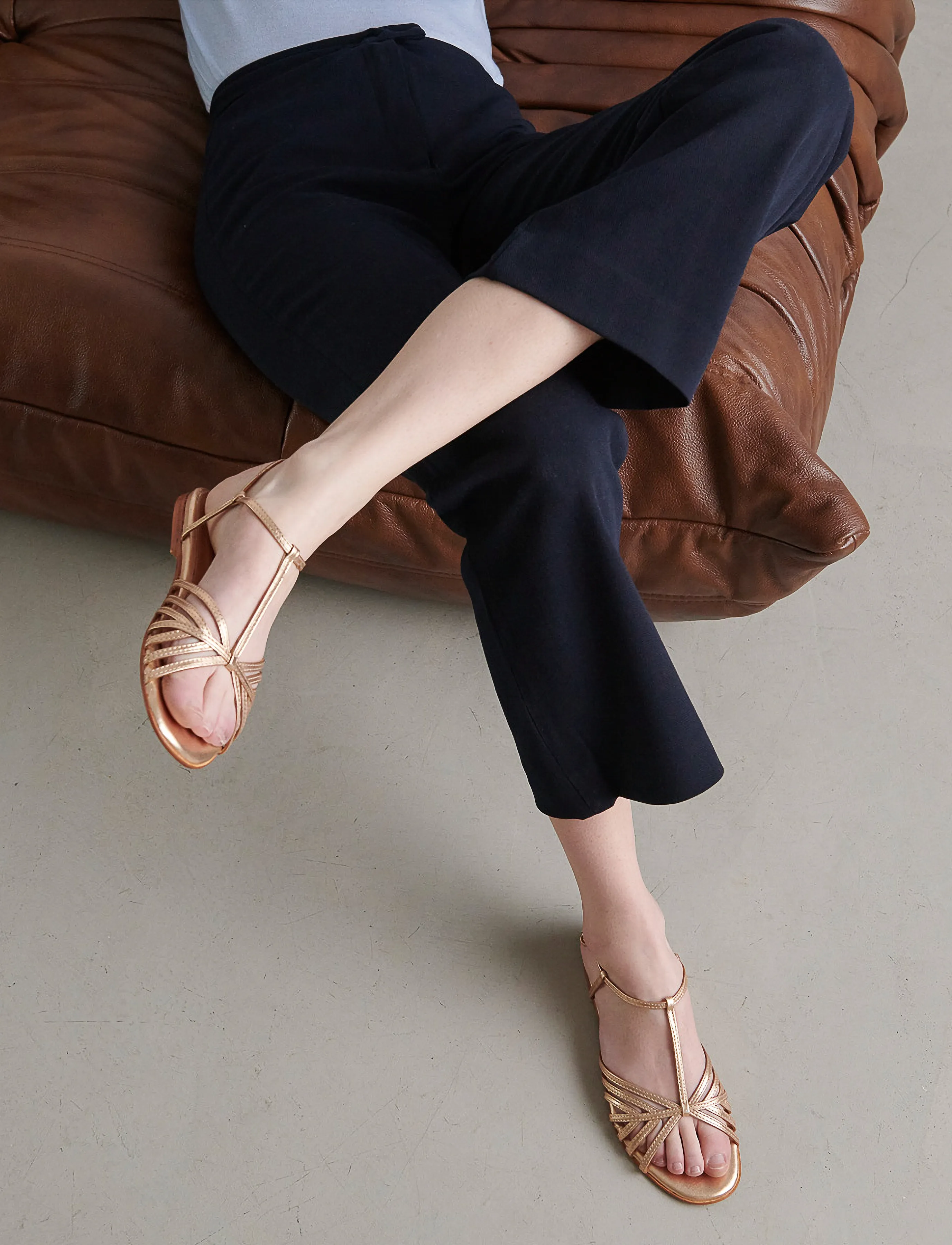 Jonak Paris - 498-WALLONIE CUIR METALLISE - gold - 5
