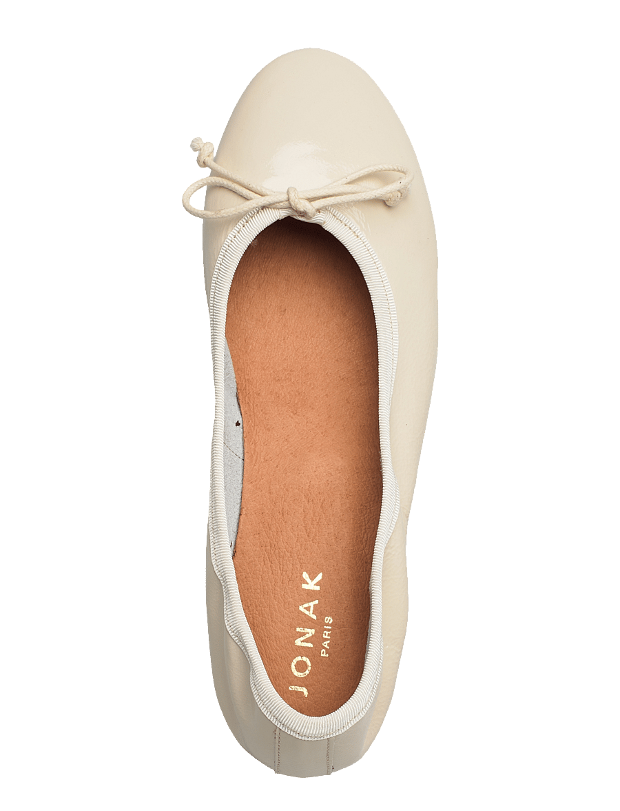 Jonak Paris - 225-ALOME VERNIS PLISSE - besondere anlässe - ecru - 4