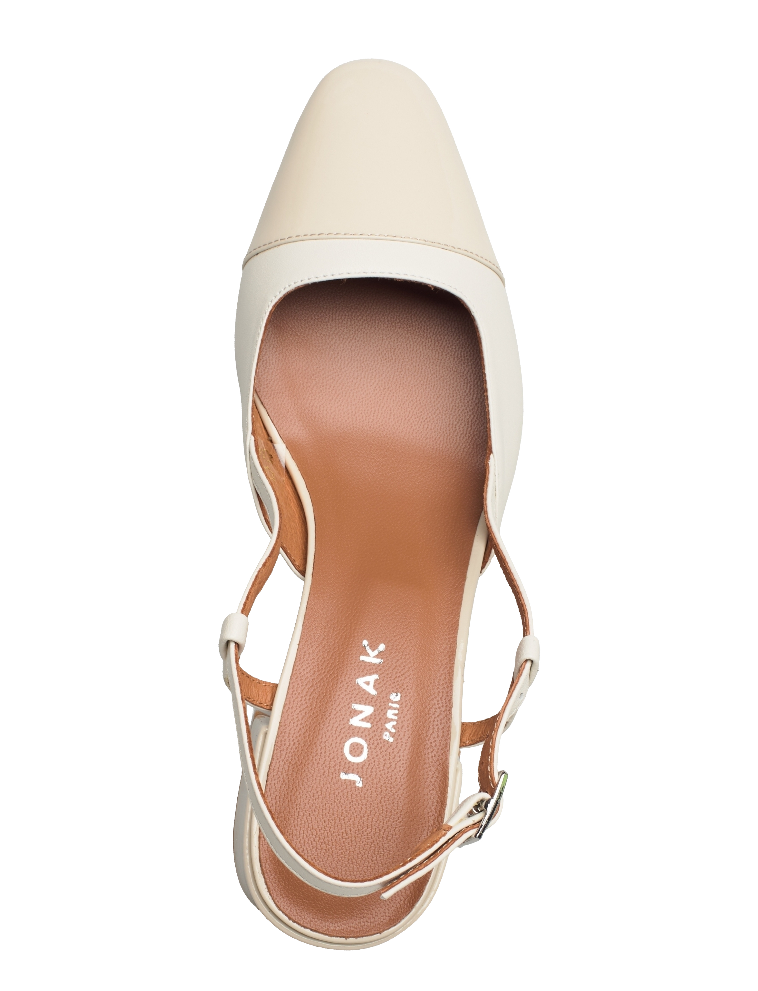 Jonak Paris - 264-DHAPOPY VERNIS/CUIR - ecru/ecru - 3