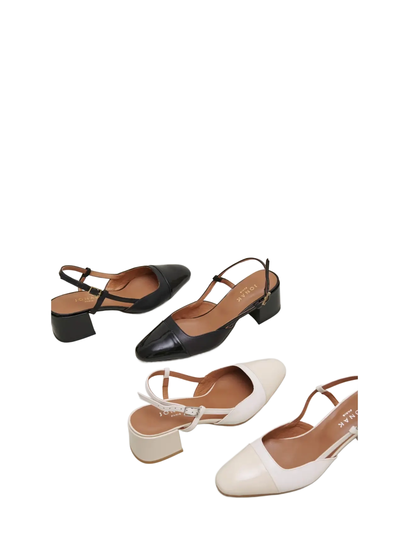 Jonak Paris - 264-DHAPOPY VERNIS/CUIR - ecru/ecru - 5