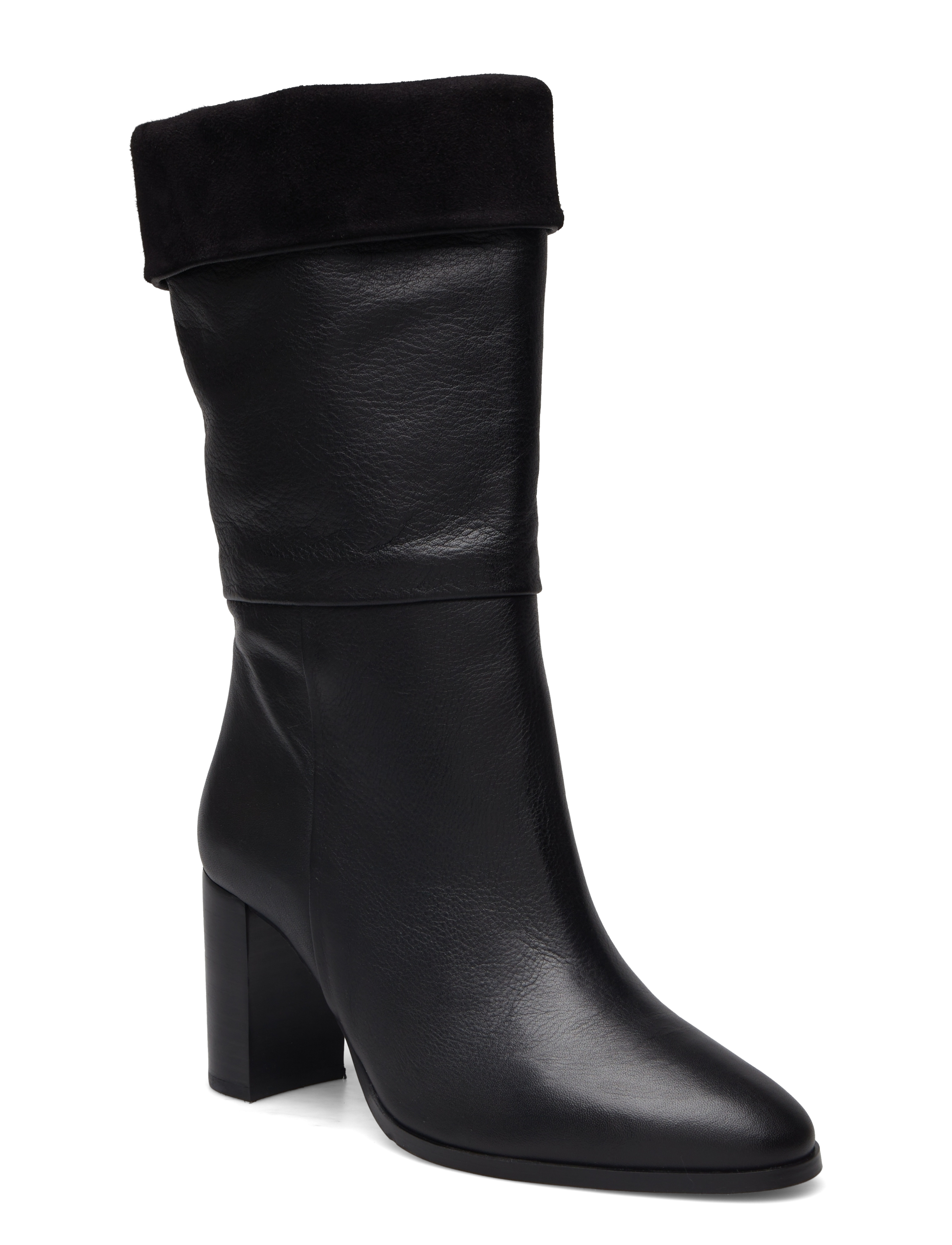Jonak Paris - 088-VANNES CUIR/VELOURS - noir/noir - 1