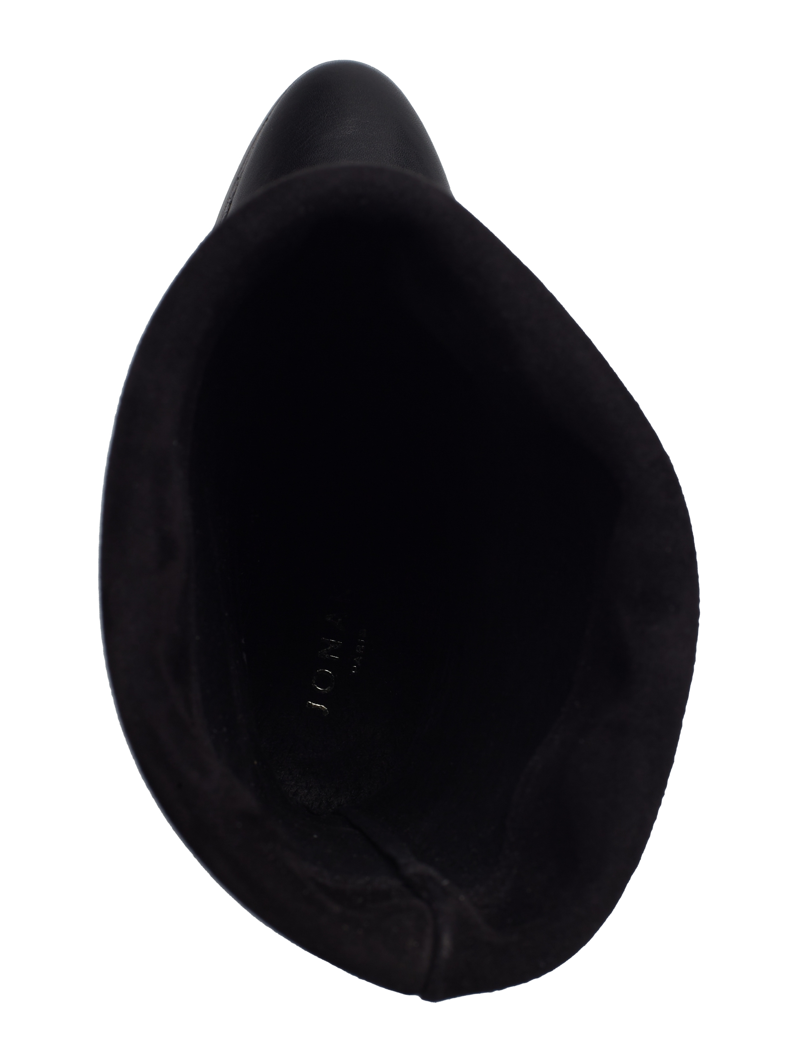Jonak Paris - 088-VANNES CUIR/VELOURS - noir/noir - 4