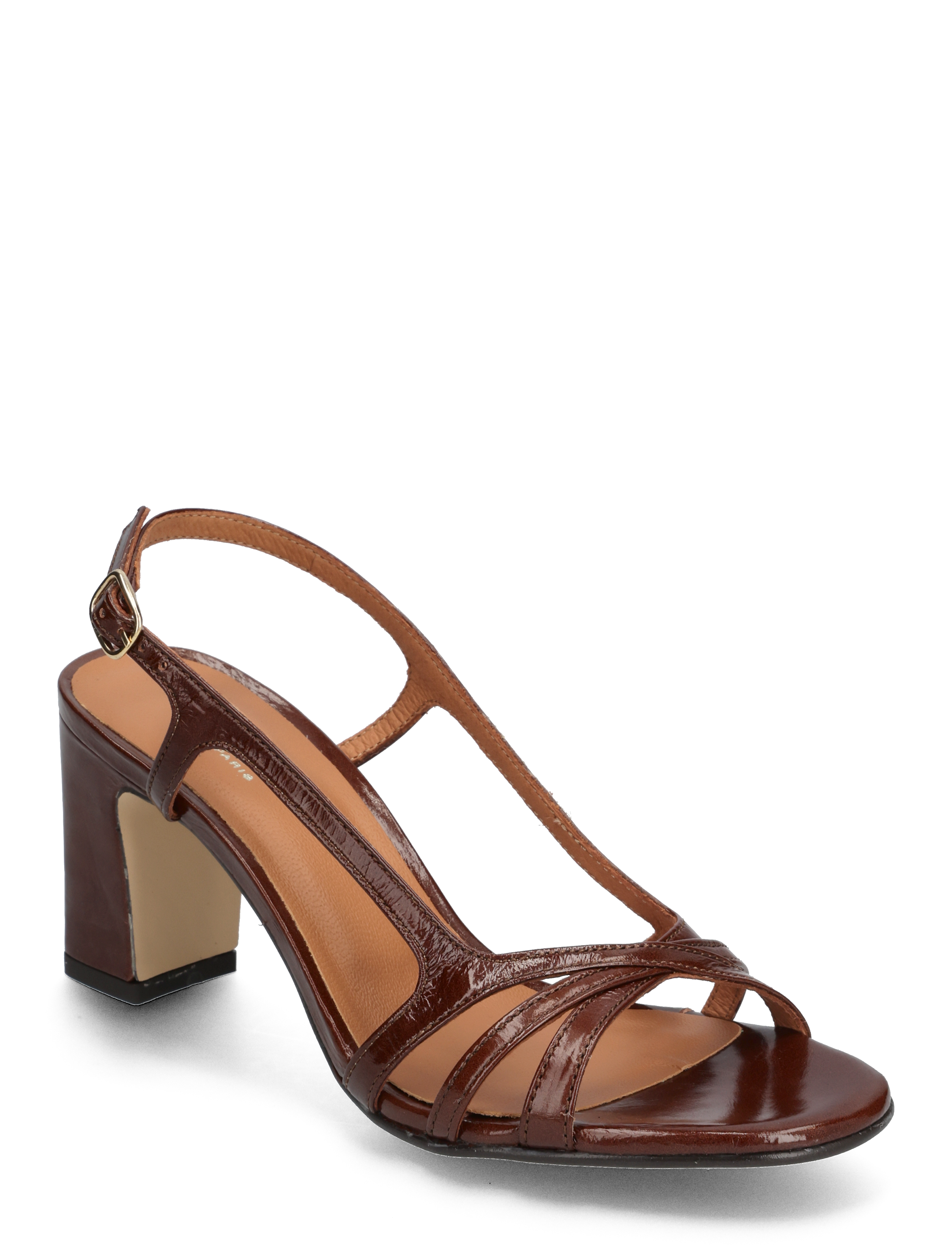 JONAK PARIS 088-Vaiana Cuir Brillant Braun - 40 - Damen