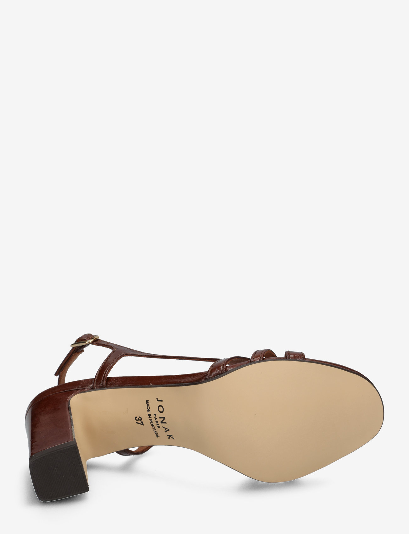 Jonak Paris - 088-VAIANA CUIR BRILLANT - sandaletter - marron - 5