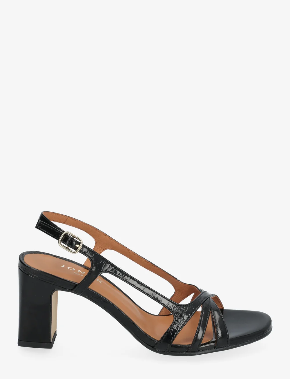 Jonak Paris - 088-VAIANA CUIR BRILLANT - augstpapēžu sandales - noir - 2