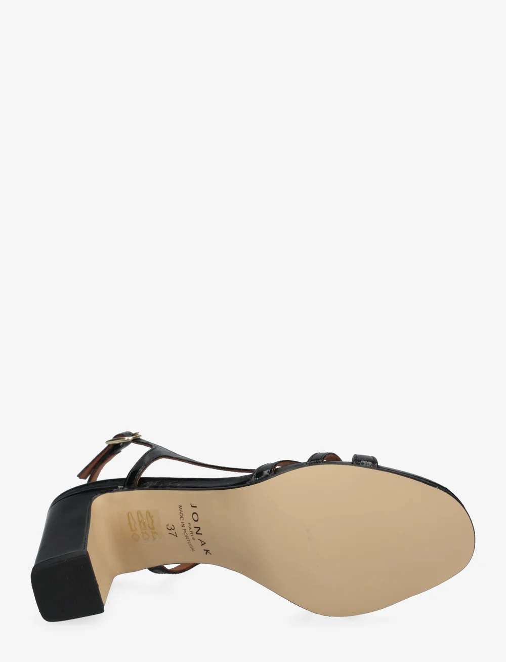 Jonak Paris - 088-VAIANA CUIR BRILLANT - augstpapēžu sandales - noir - 5