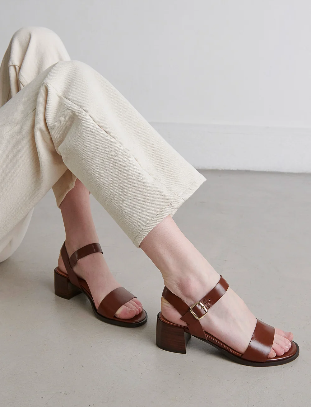Jonak Paris - 225-ALCHIMIE CUIR - sandaletter - marron - 0