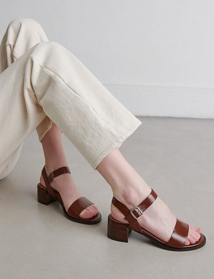 Jonak Paris - 225-ALCHIMIE CUIR - sandaletten - marron - 0