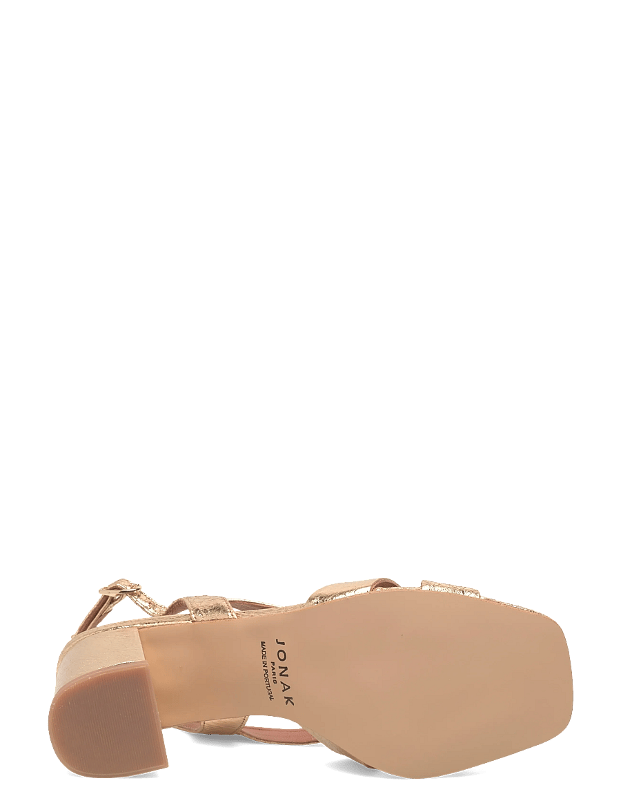 Jonak Paris - 088-VANITY CUIR CRAQUELE - kontsaga sandaalid - or - 4
