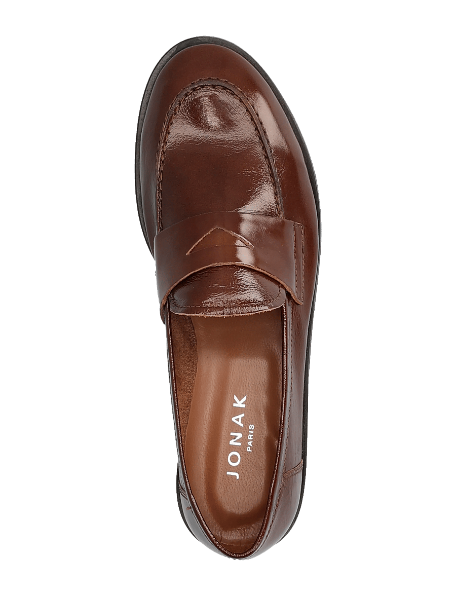 Jonak Paris - 264-THELMA CUIR BRILLANT - modetrender - marron - 3