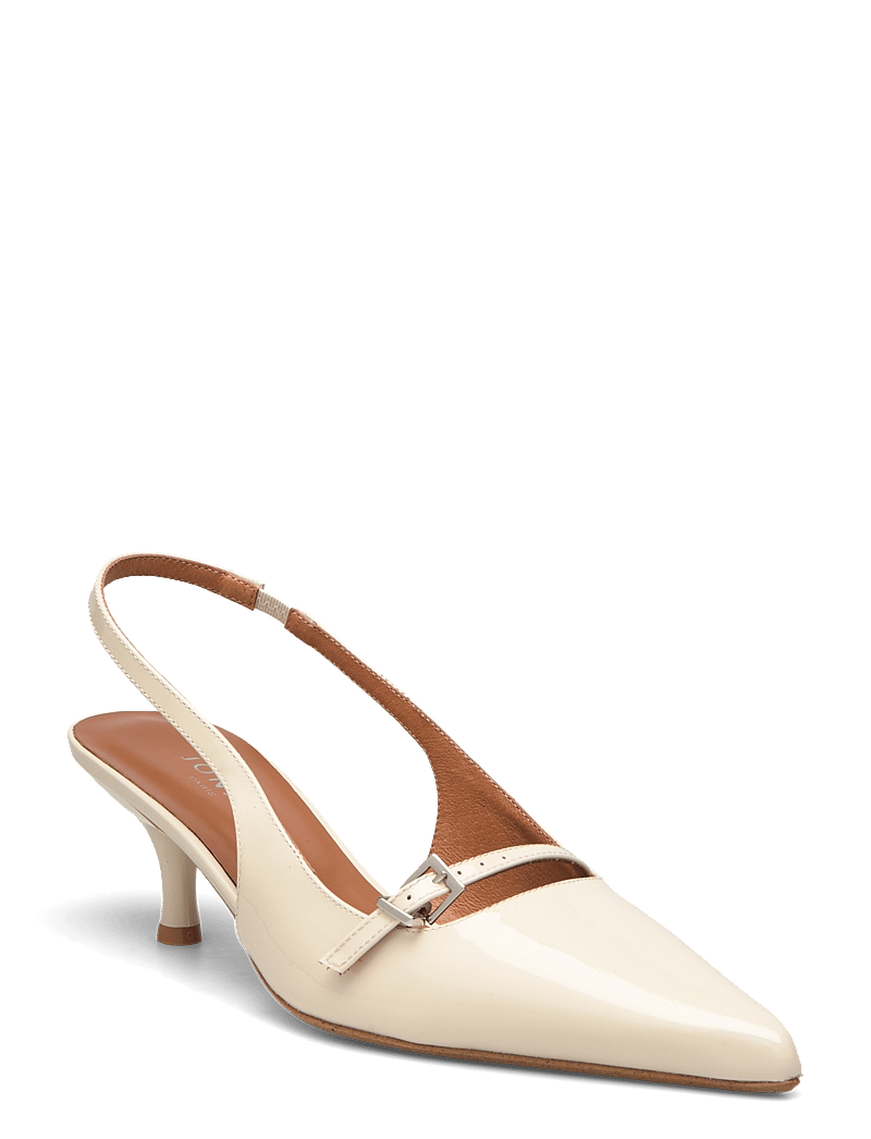 Jonak Paris - 264-DAMOISELLE VERNIS - slingbacks mit absatz - ecru - 0