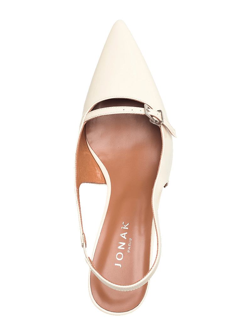 Jonak Paris - 264-DAMOISELLE VERNIS - slingbacks mit absatz - ecru - 3