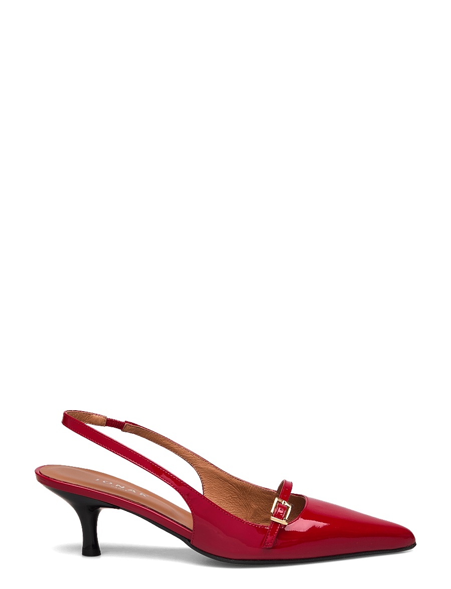 Jonak Paris - 264-DAMOISELLE VERNIS - kontsaga slingback-kingad - rouge - 2