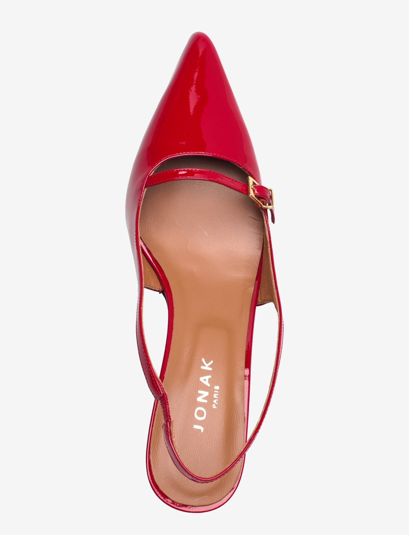 Jonak Paris - 264-DAMOISELLE VERNIS - slingbacks med hæle - rouge - 4
