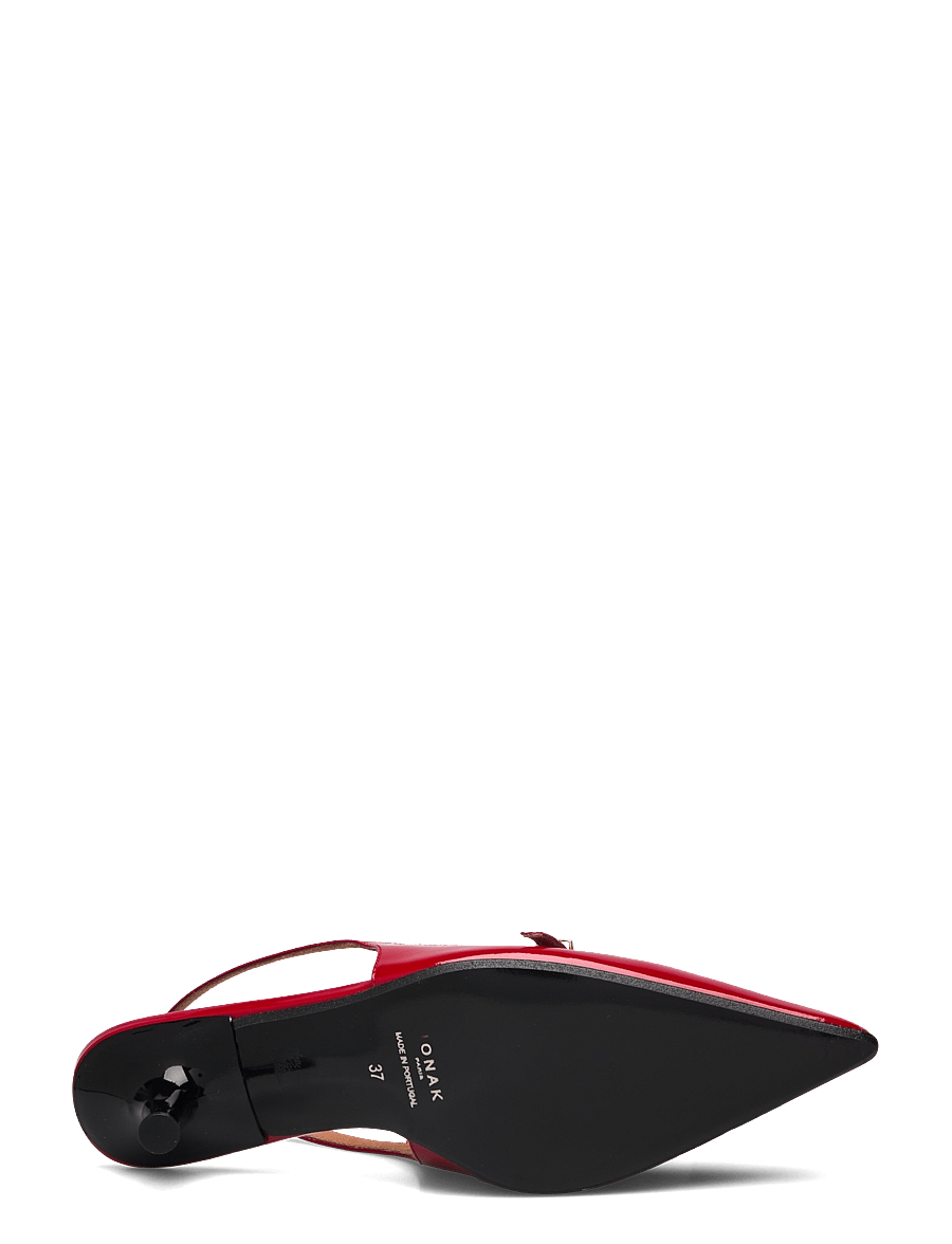 Jonak Paris - 264-DAMOISELLE VERNIS - kontsaga slingback-kingad - rouge - 5