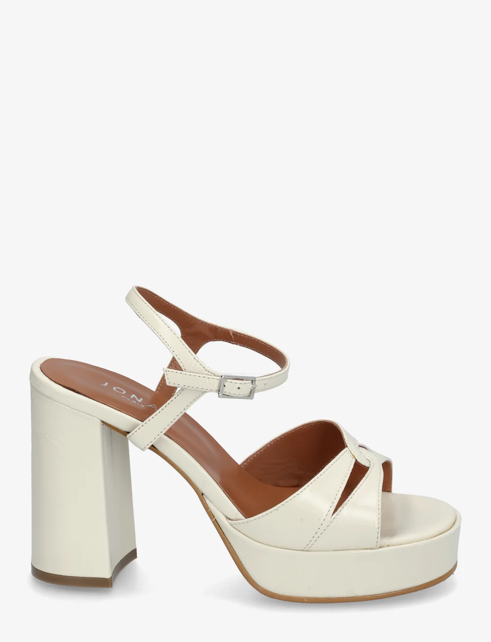 Jonak Paris - 264-JUSTINE CUIR BRILLANT - sandaletten - ecru - 2