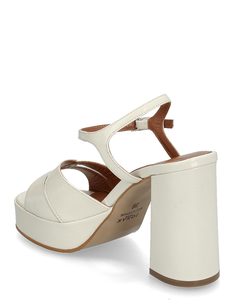 Jonak Paris - 264-JUSTINE CUIR BRILLANT - ecru - 3