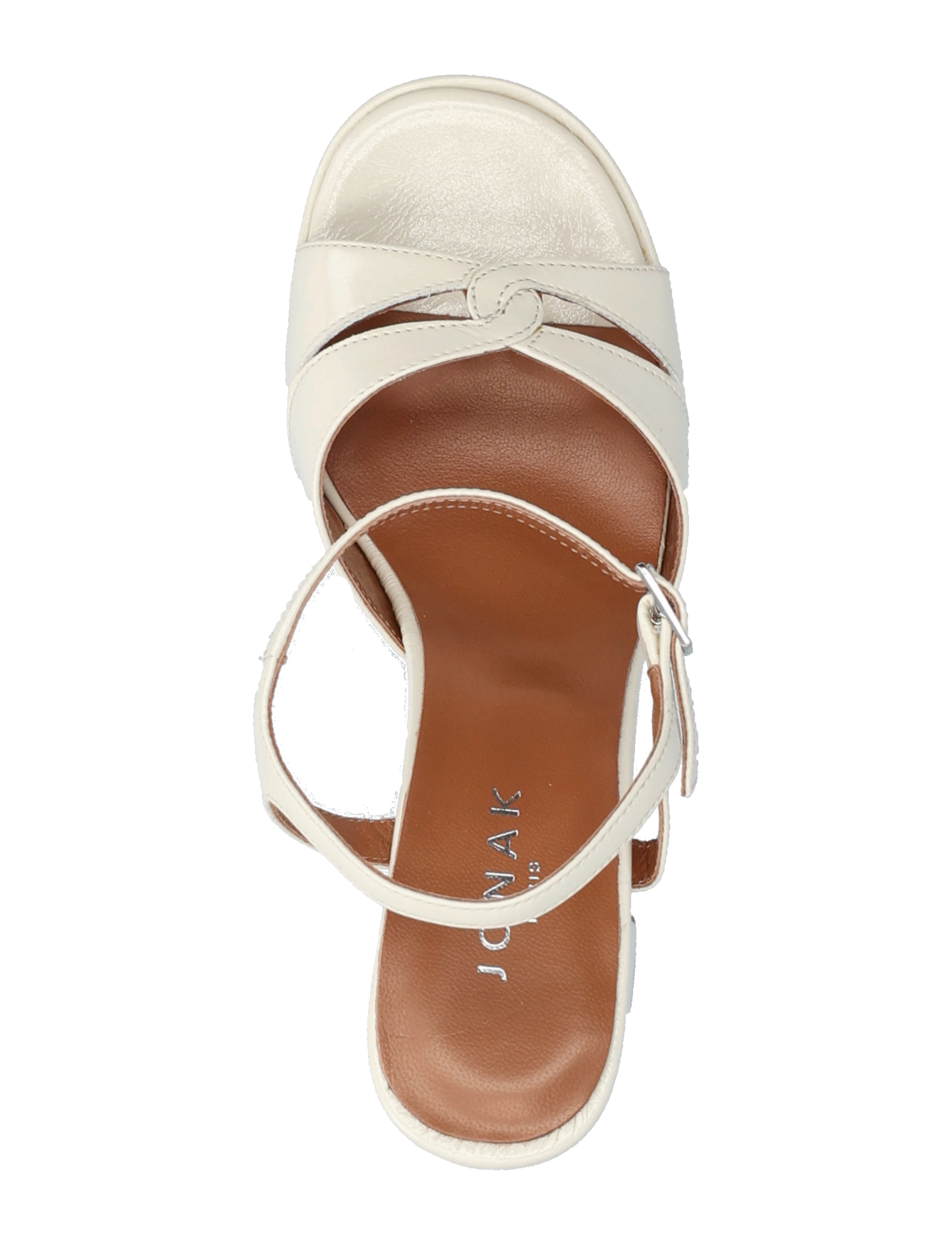 Jonak Paris - 264-JUSTINE CUIR BRILLANT - ecru - 4
