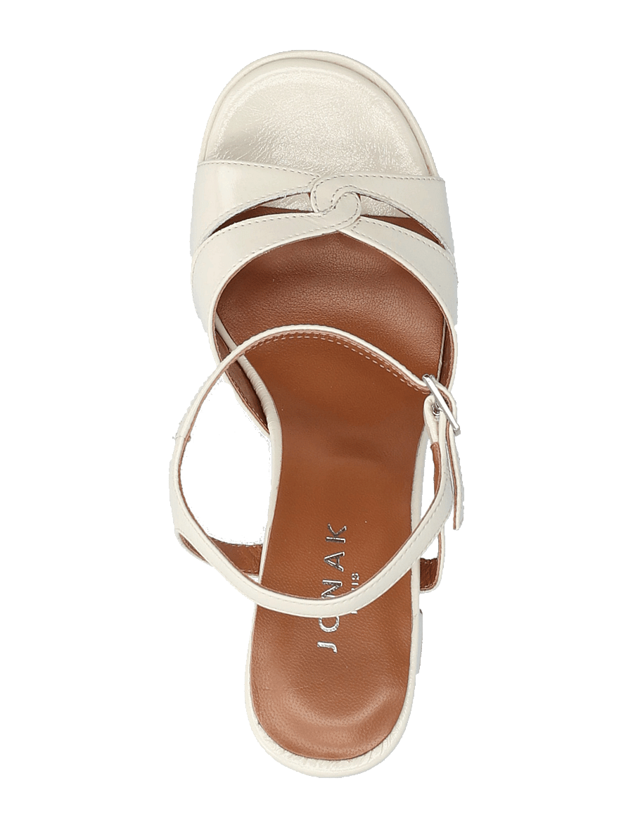 Jonak Paris - 264-JUSTINE CUIR BRILLANT - ecru - 4