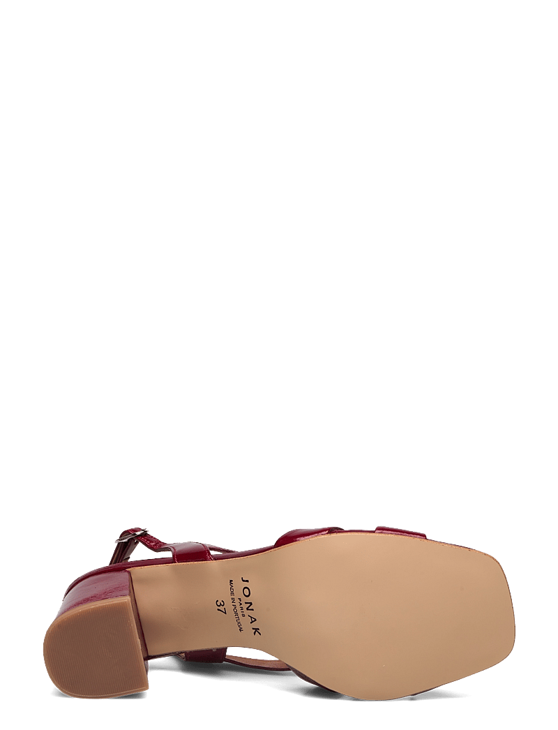Jonak Paris - 088-VANITY CUIR BRILLANT - sandaletten - rouge carmin - 5