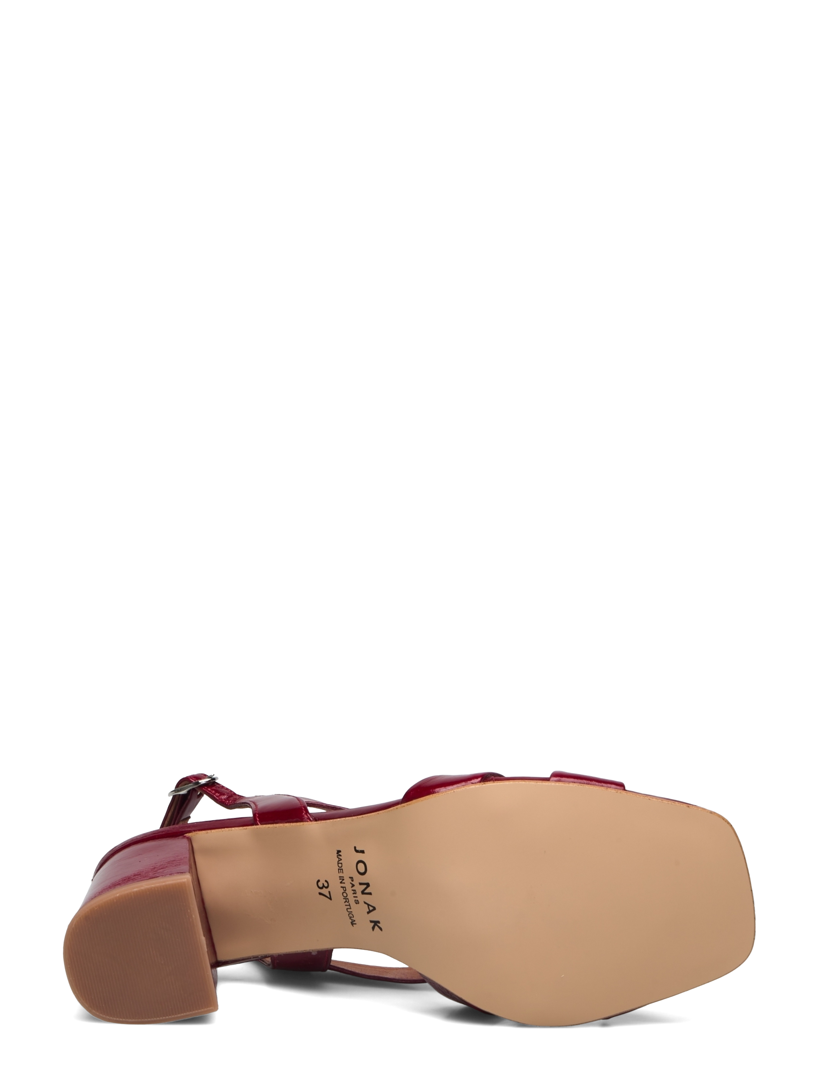 Jonak Paris - 088-VANITY CUIR BRILLANT - festmode zu outlet-preisen - rouge carmin - 5