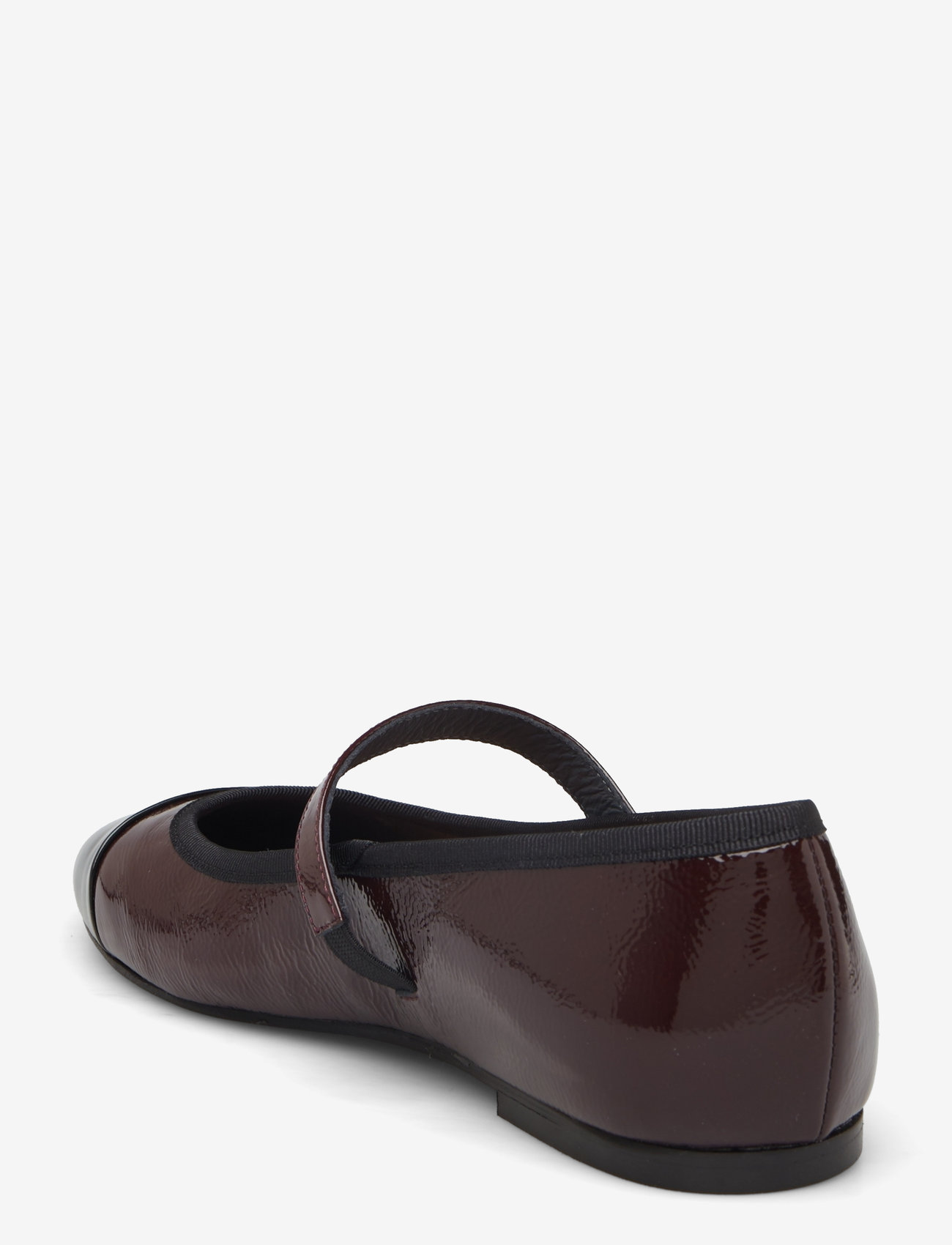 Jonak Paris - 264-DREUX VERNIS/VERNIS PLISSE - noir/bordeaux - 2