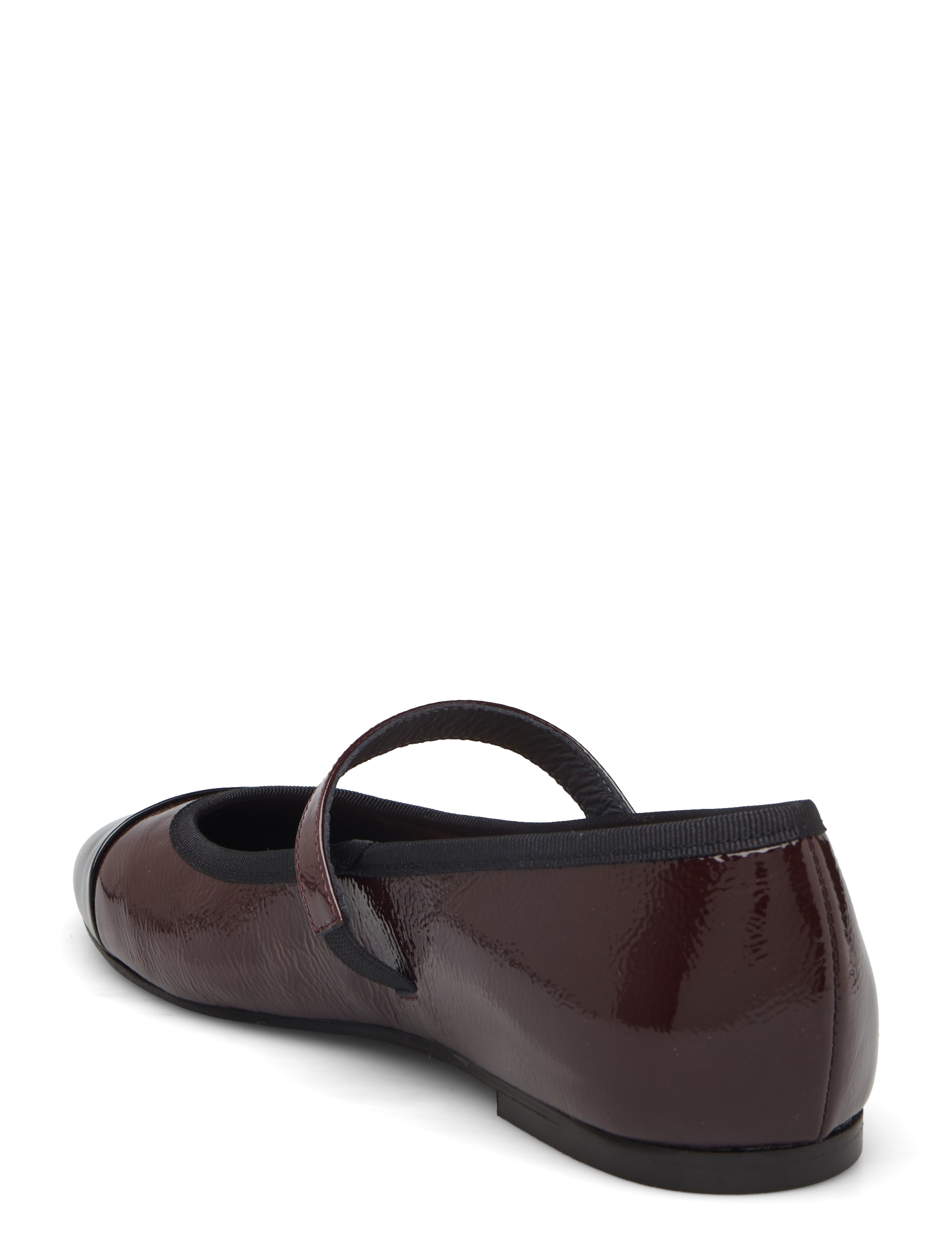 Jonak Paris - 264-DREUX VERNIS/VERNIS PLISSE - noir/bordeaux - 2