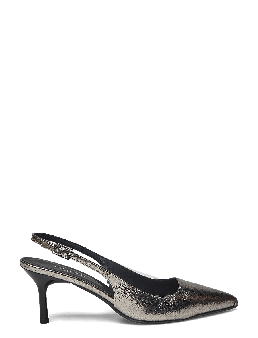 Jonak Paris - 264-DIAMANTUS CUIR METALLISE - slingbacks mit absatz - argent foncÉ - 2