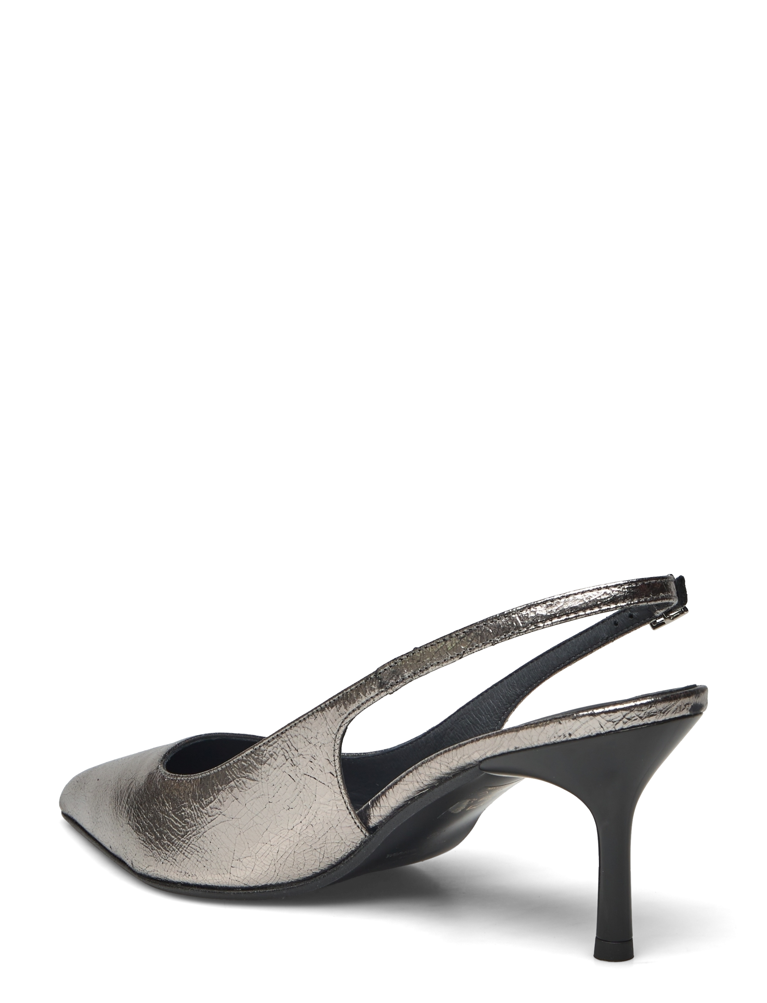 Jonak Paris - 264-DIAMANTUS CUIR METALLISE - augstpapēžu sandales ar atvērtu papēdi - argent foncÉ - 3