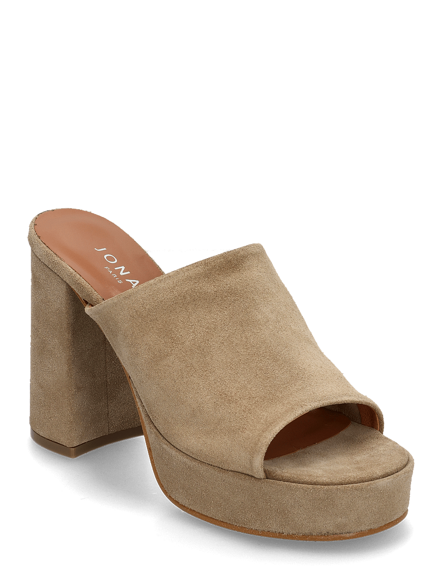 Jonak Paris - 264-DELLE CROUTE - pantoletten mit absatz - beige - 0