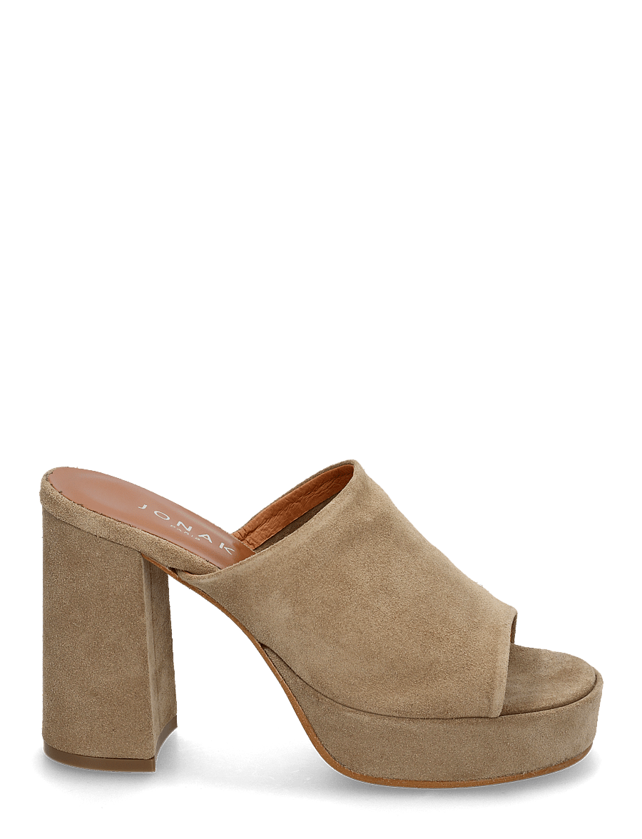 Jonak Paris - 264-DELLE CROUTE - pantoletten mit absatz - beige - 1