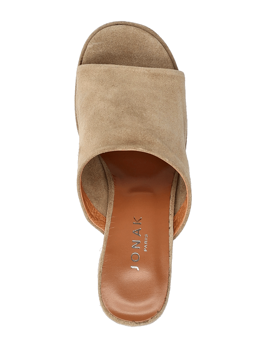 Jonak Paris - 264-DELLE CROUTE - pantoletten mit absatz - beige - 3