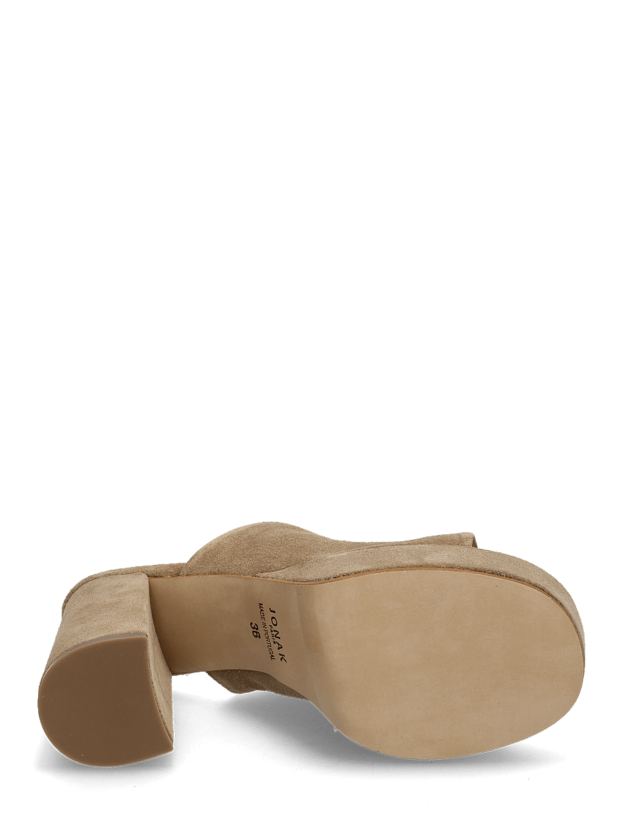 Jonak Paris - 264-DELLE CROUTE - pantoletten mit absatz - beige - 4
