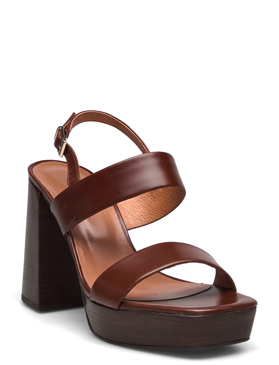 Jonak Paris - 088-VERDE CUIR - kontsaga sandaalid - marron - 0