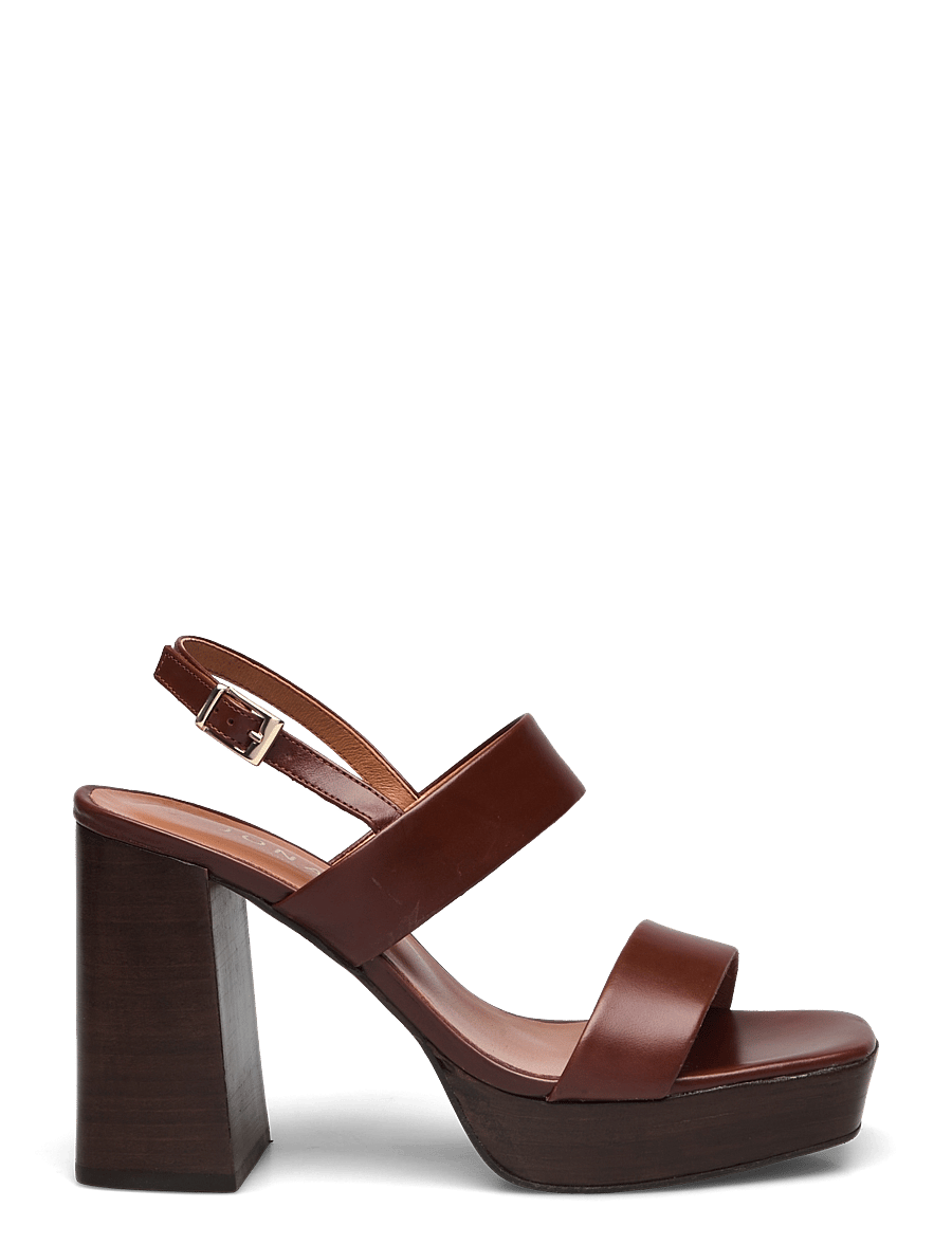 Jonak Paris - 088-VERDE CUIR - kontsaga sandaalid - marron - 1