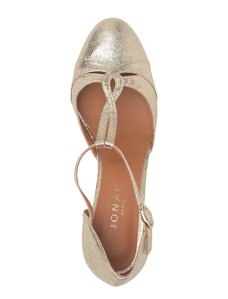 Jonak Paris - 088-VERMEIL SYNTHE METALLISE - sandaletten - platine - 3