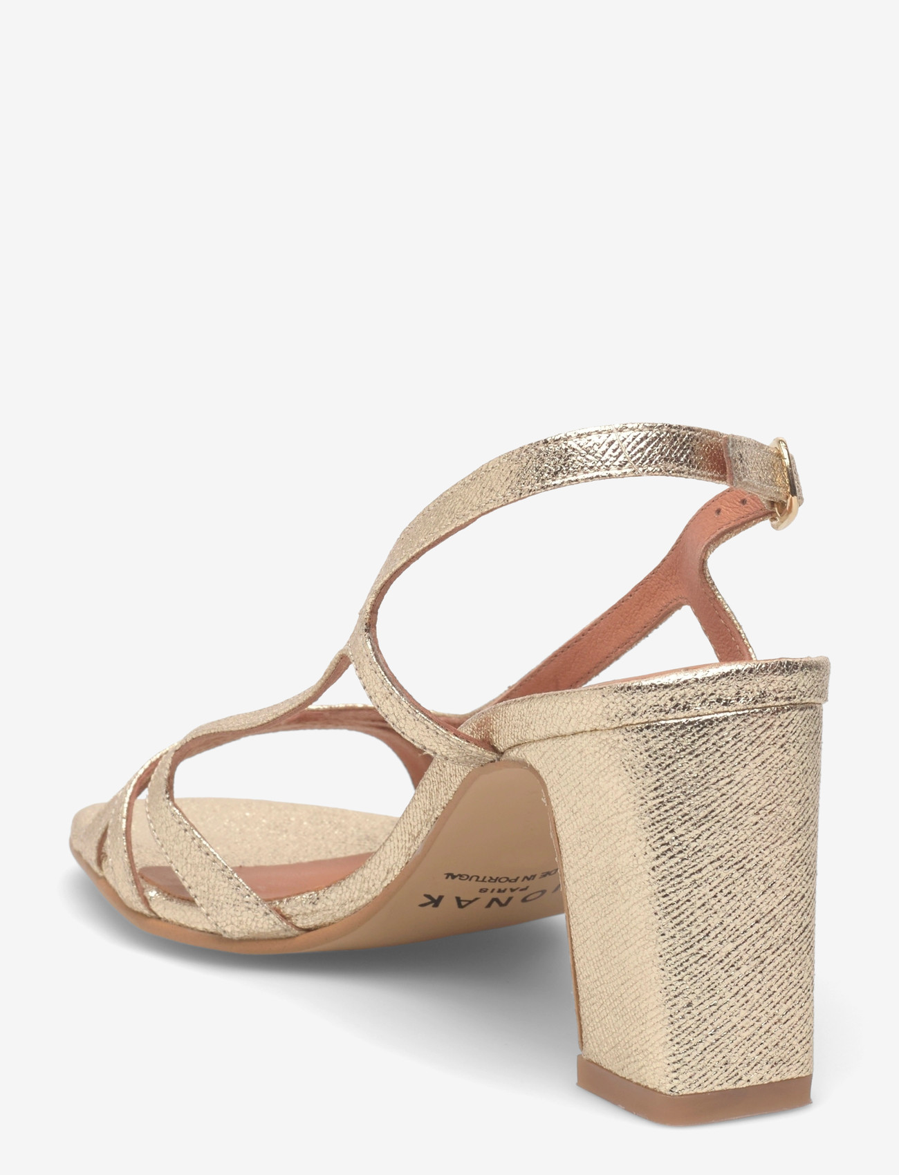 Jonak Paris - 088-VAIANA SYNTHE METALLISE - sandaler med hæl - platine - 2