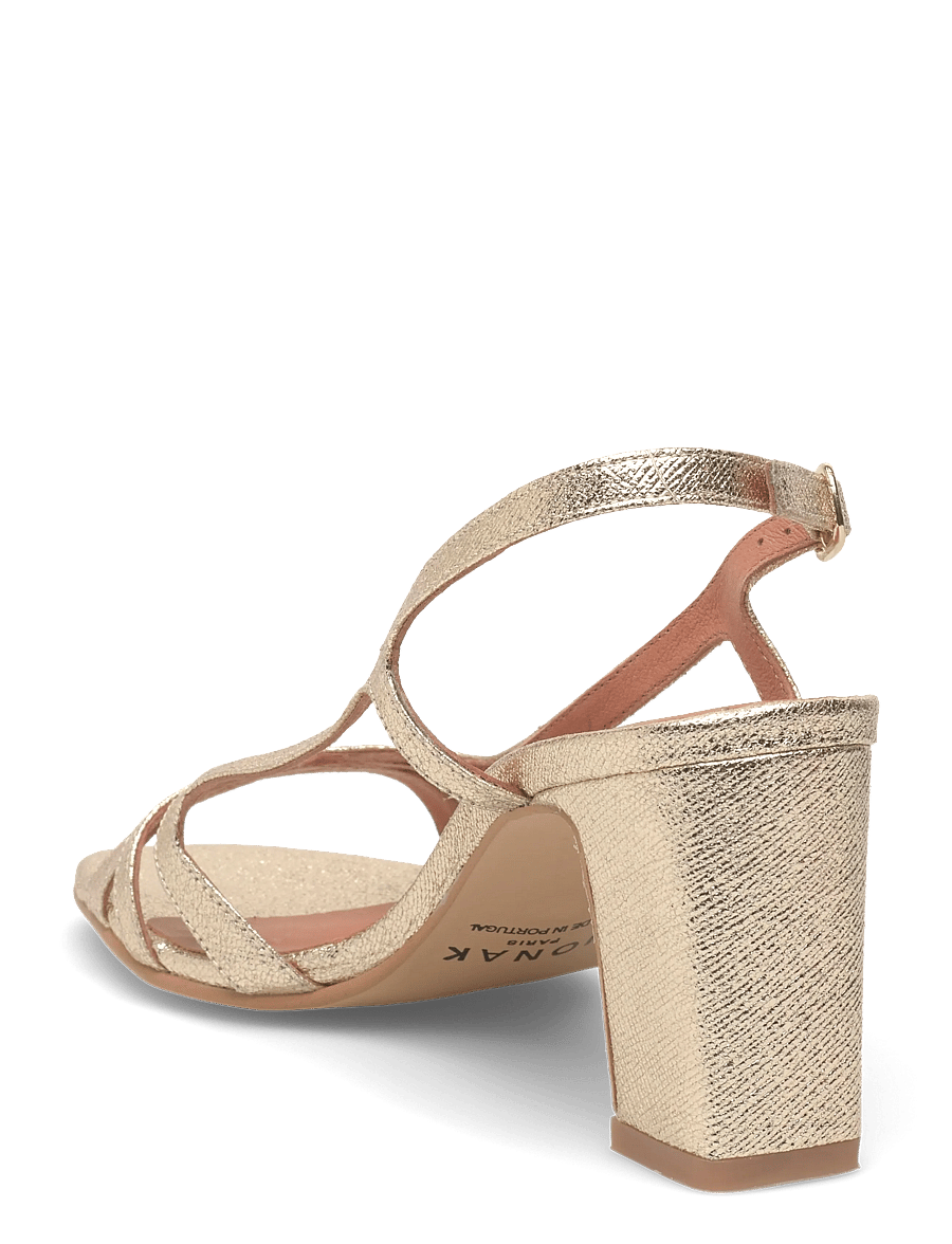 Jonak Paris - 088-VAIANA SYNTHE METALLISE - sandalar með hæl - platine - 2