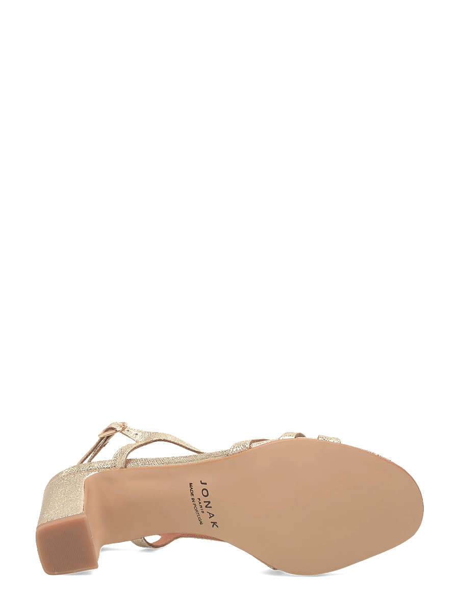 Jonak Paris - 088-VAIANA SYNTHE METALLISE - sandalar með hæl - platine - 4