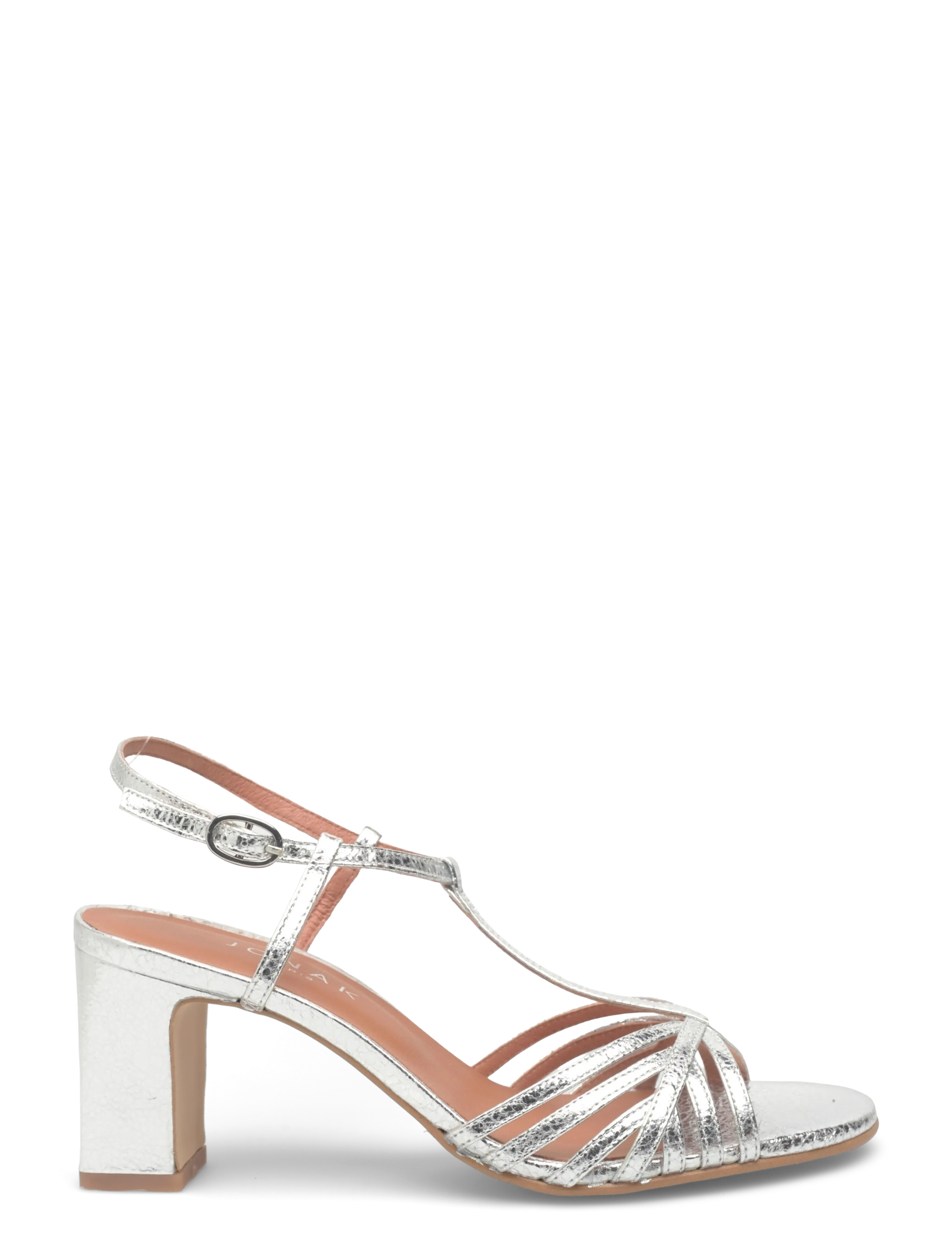 Jonak Paris - 088-VOLIA CUIR CRAQUELE - festtøj til outletpriser - argent - 1