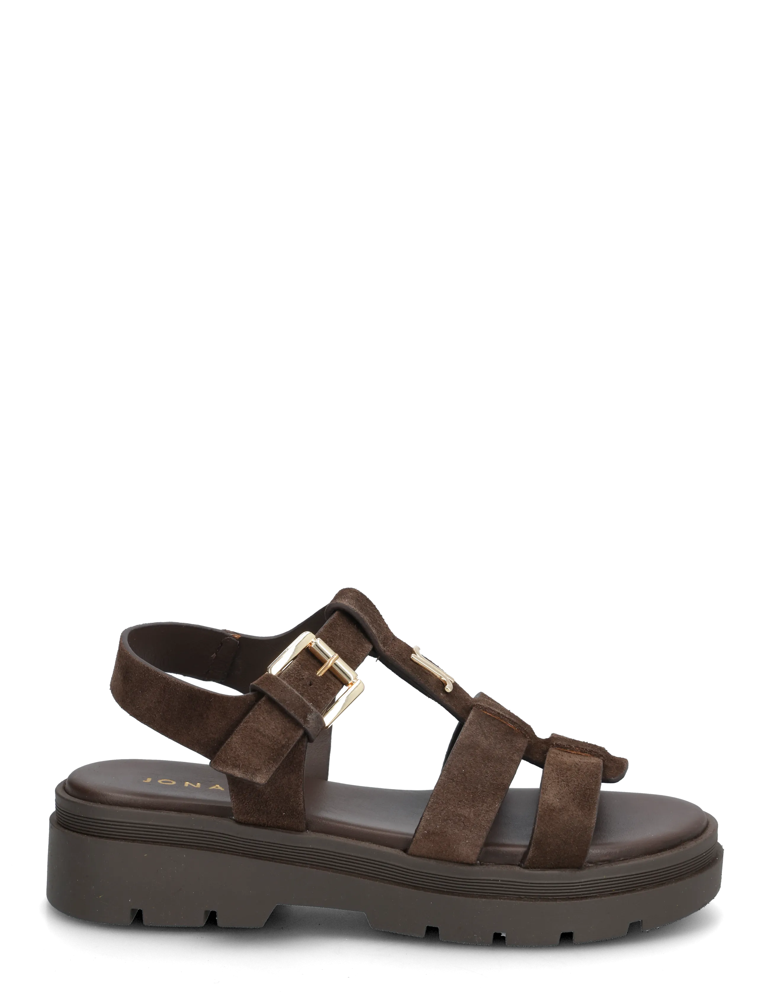 Jonak Paris - 585-LIVERPOOL CROUTE - platform sandals - marron - 1