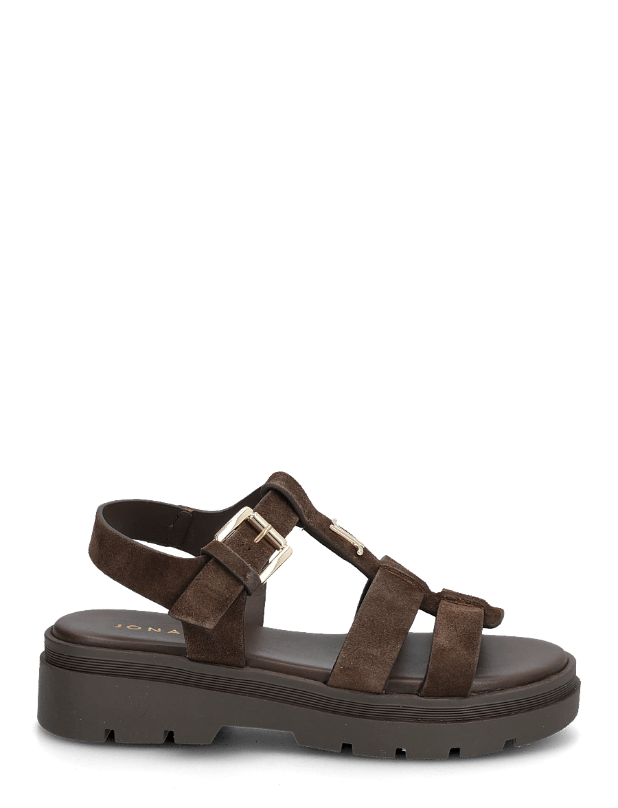 Jonak Paris - 585-LIVERPOOL CROUTE - platvorm-sandaalid - marron - 1