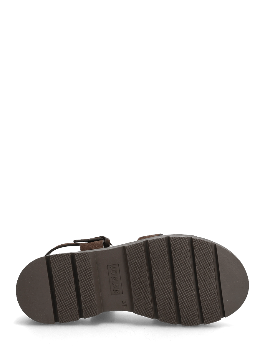 Jonak Paris - 585-LIVERPOOL CROUTE - platvorm-sandaalid - marron - 4
